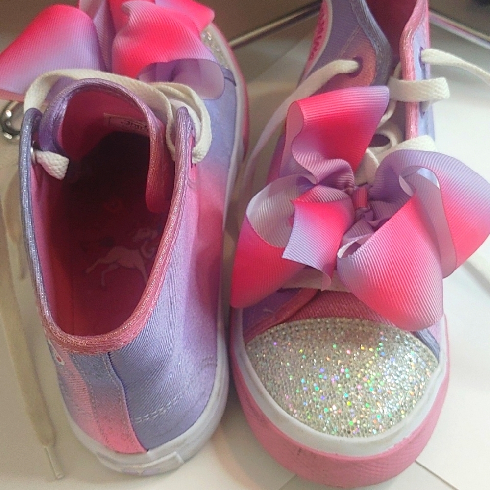 Nickelodeon JoJo Siwa High-top Sneakers/Bow Sz 13 Pre-Owned